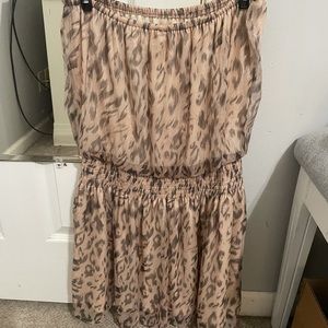 NEW WITH TAGS. Cheetah print dress. Good for any occasion!!